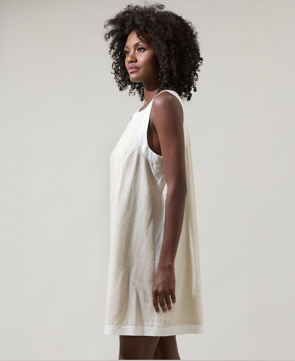 Sugarlips Analorra Colour Block Sleeveless Dress