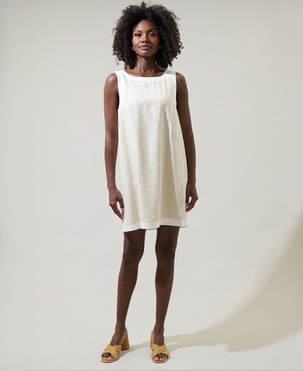 Sugarlips Analorra Colour Block Sleeveless Dress
