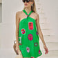Sugarlips Trinie Postcard Amory Halter Dress