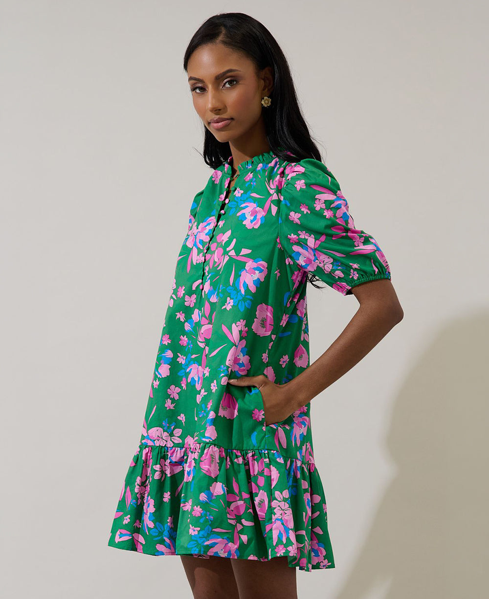 Sugarlips Rully Shift Midi Dress