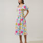 Sugarlips Kress Floral Smocked Midi Dress