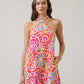 Sugarlips Nomi Floral Amory Halter Mini Dress