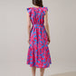 Sugarlips Charlotte Button Midi Dress