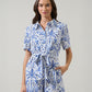 Sugarlips Romina Floral Soria Button Up Romper