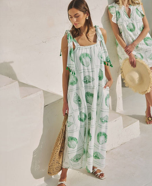 Sugarlips Seashell Bay Midi Dress