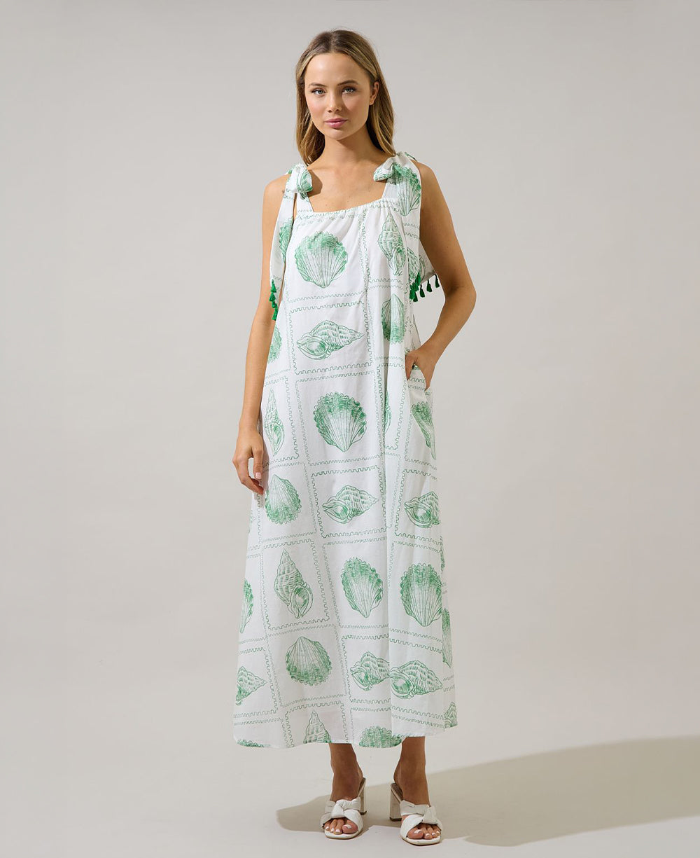 Sugarlips Seashell Bay Midi Dress