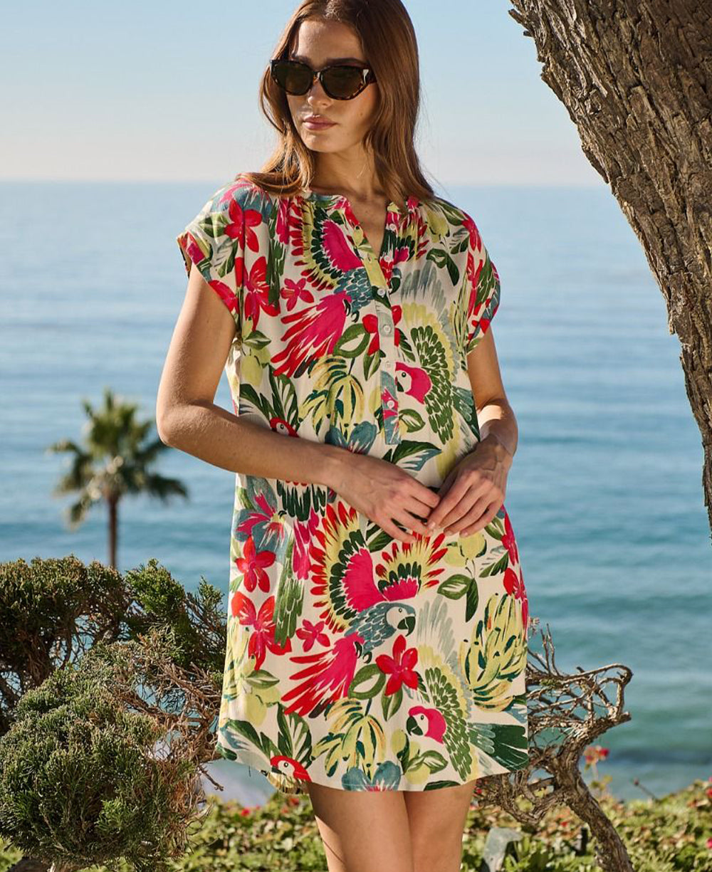 Sugarlips Wissa Tropical Shift Dress