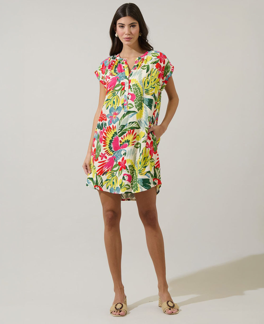 Sugarlips Wissa Tropical Shift Dress