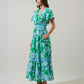 Sugarlips Verbena Floral Maxi Dress