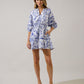 Sugarlips Virda Floral Split Neck Dress
