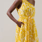 Sugarlips Joni Floral Elya One Shoulder Maxi