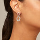 UNOde50 Together Earrings - Silver