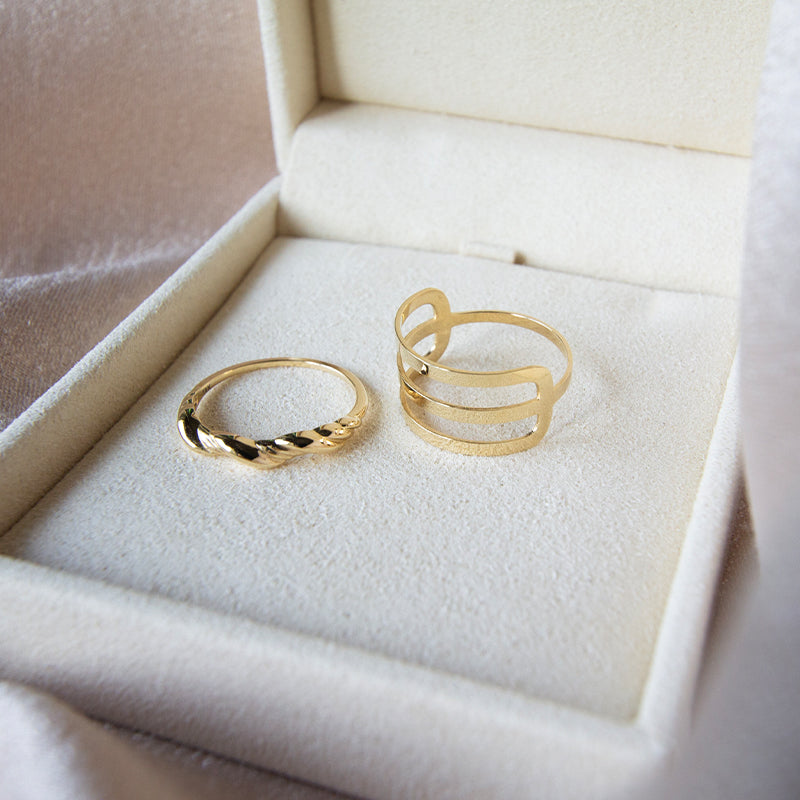 Triple Band Ring – Embrace Jewellery