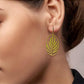 RAS Tropic Oval Gold Small Earrings