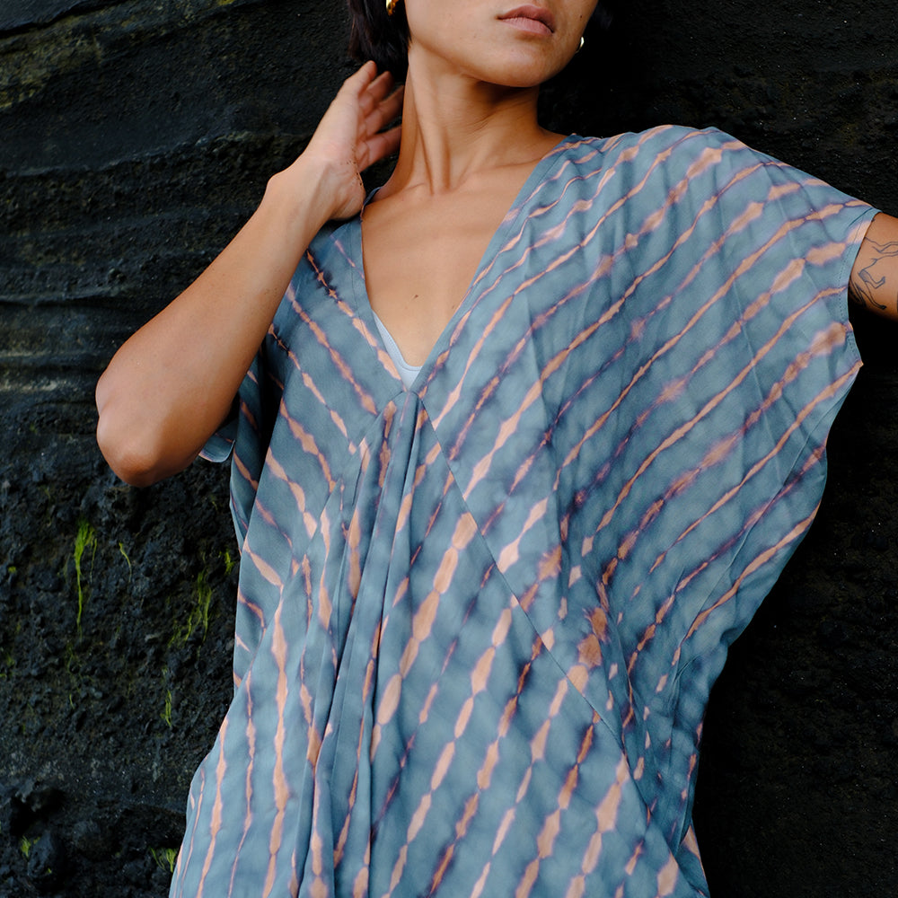 Turmeric the Label Tie Dye Kaftan