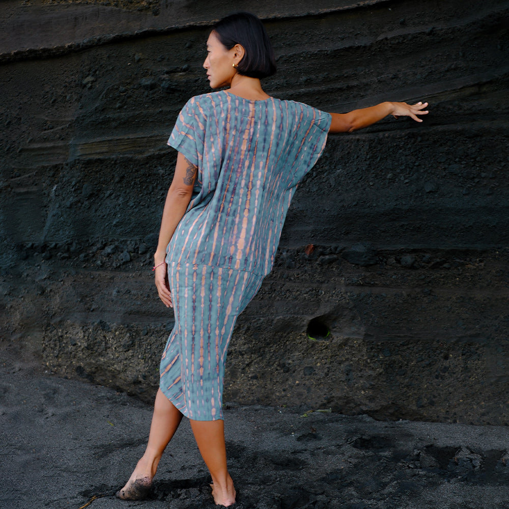 Turmeric the Label Tie Dye Kaftan