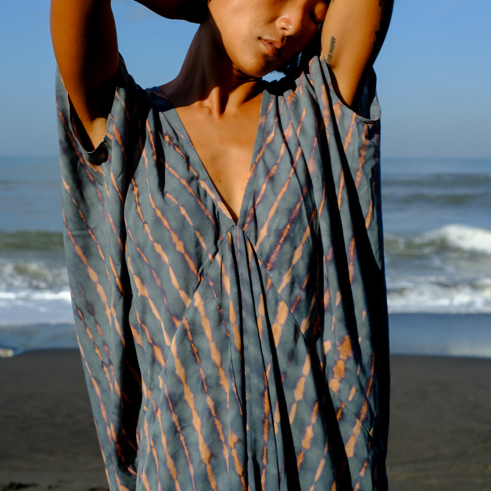 Turmeric the Label Tie Dye Kaftan
