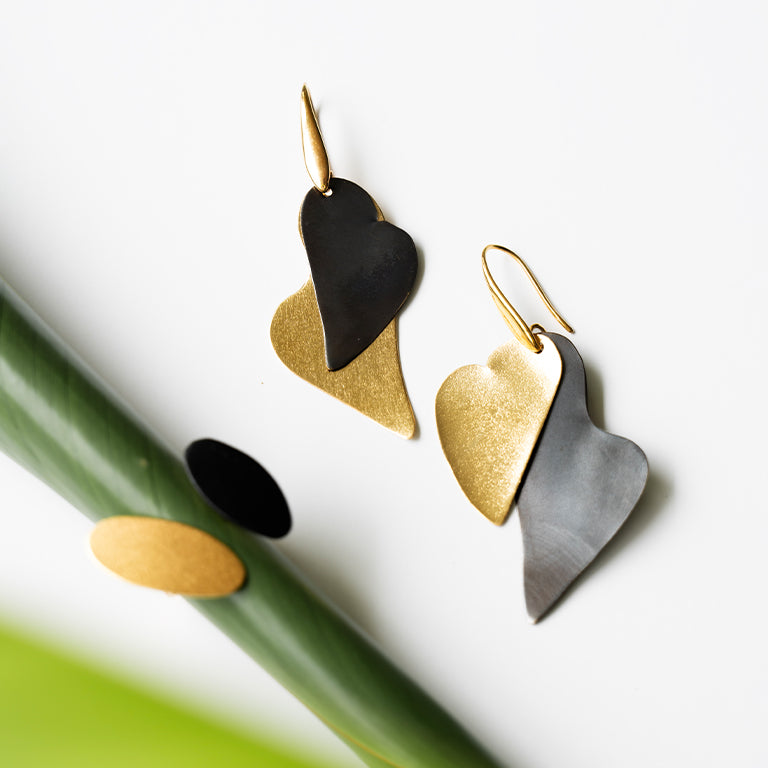 Twofold Love Earrings