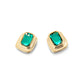 UNOde50 Emerald Cut Studs