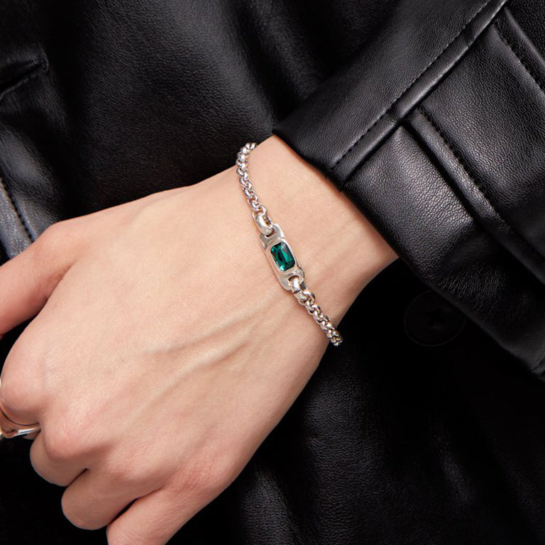 UNOde50 Emerald Cut Bracelet