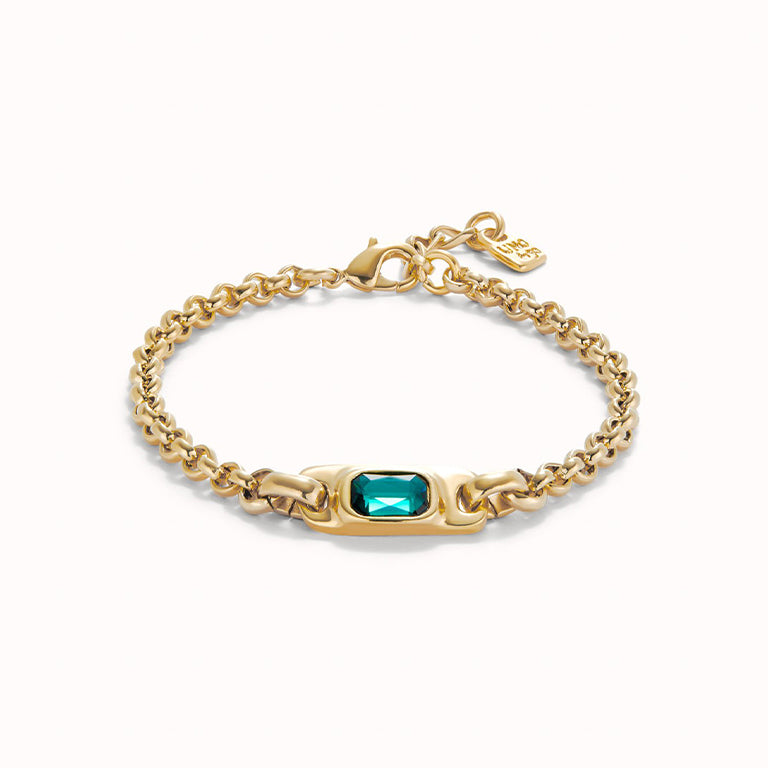 UNOde50 Emerald Cut Bracelet