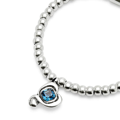 UNOde50 Heart Sparkle Bracelet with Swarovski Crystal