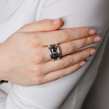 UNOde50 Blue Moon Ring