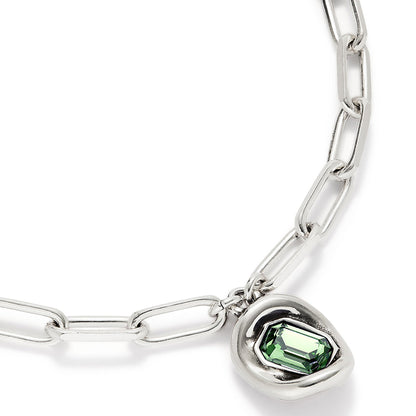 UNOde50 Curled Aurora Link Chain Necklace