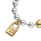 uno de 50 palpito mixed metal ball bracelet
