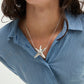 UNOde50 Arcadia Silver Necklace