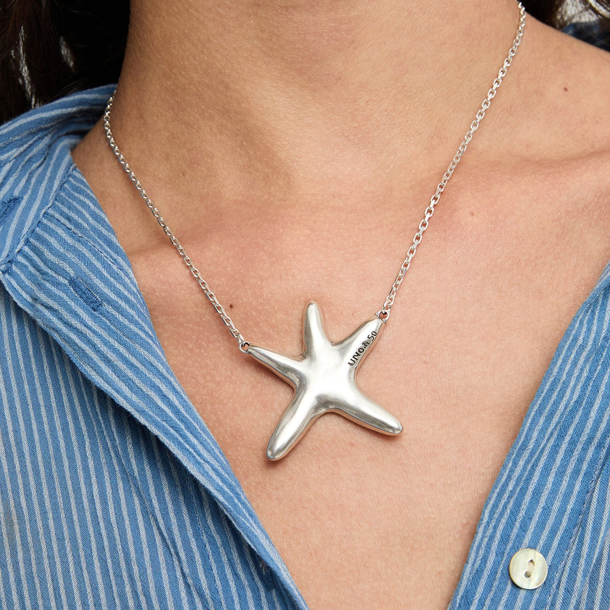 UNOde50 Arcadia Silver Necklace