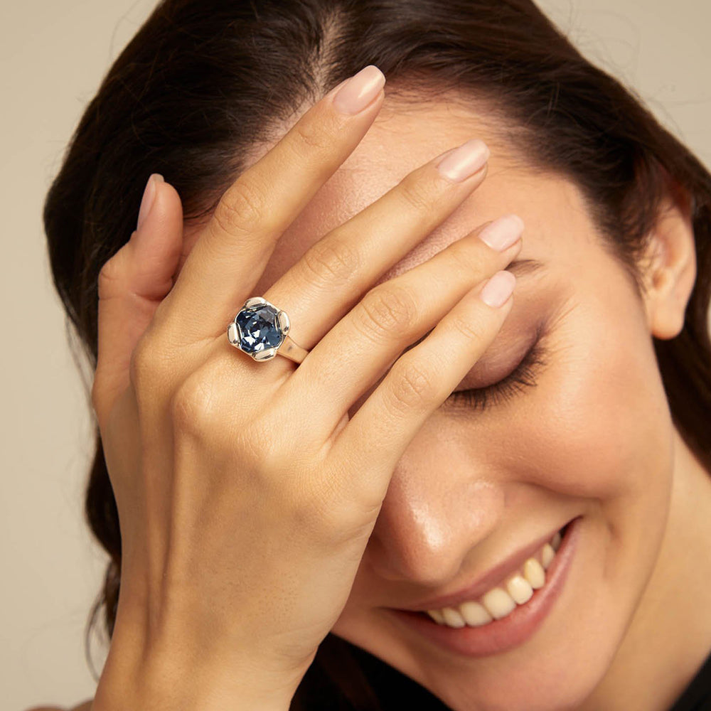 UNOde50 Rock N Blue Ring