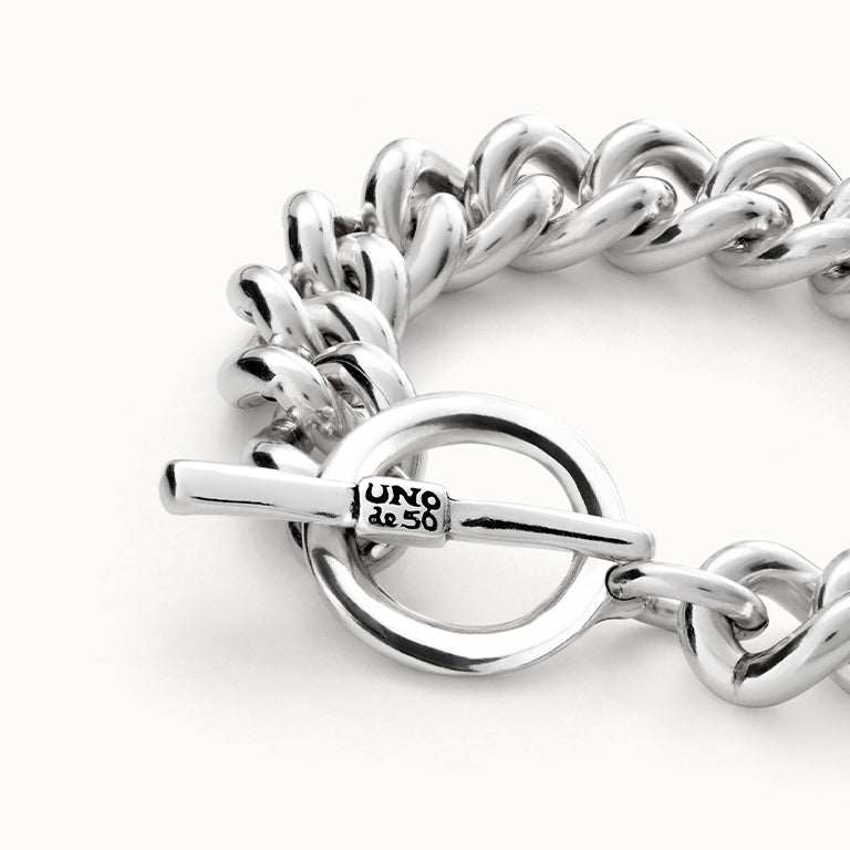 UNOde50 Electric Bracelet with Curb Chain