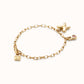 UNOde50 Link Bracelet with Butterfly Charm