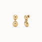 UNOde50 Intrepida Double Hanging Studs