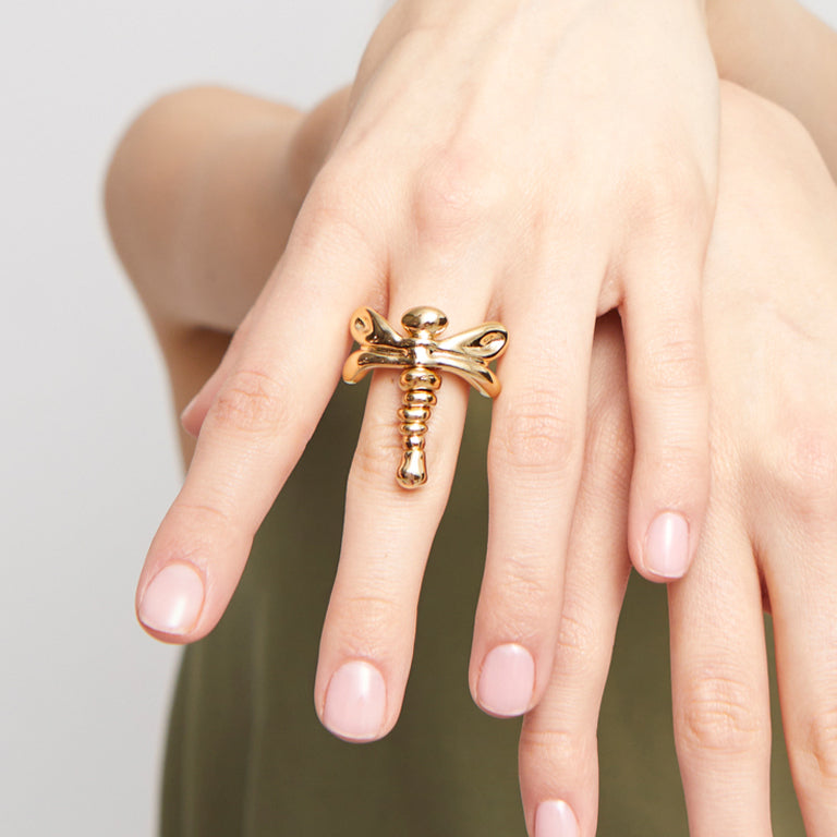 UNOde50 Dragonfly Ring