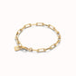 UNOde50 Paperclip Chain Bracelet with Mid Size Links