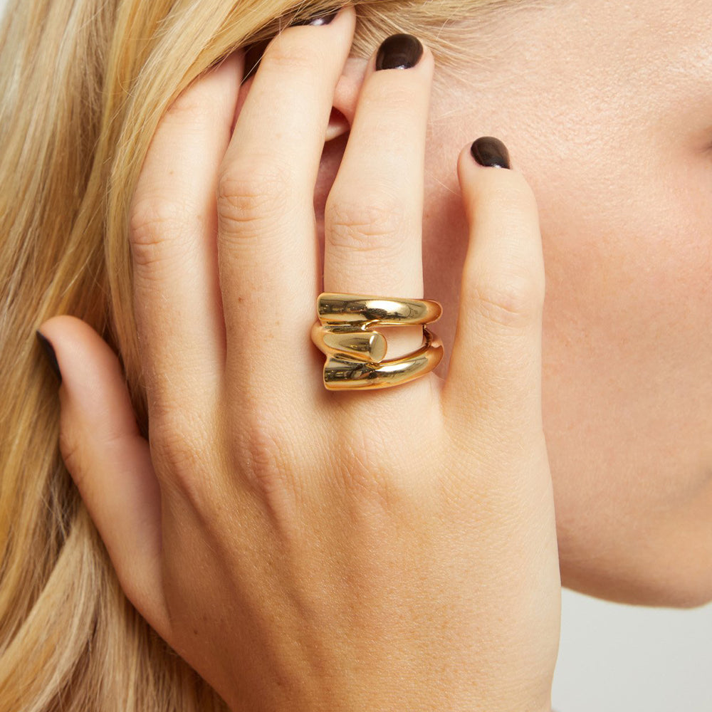 UNOde50 Triple Intertwined Ring