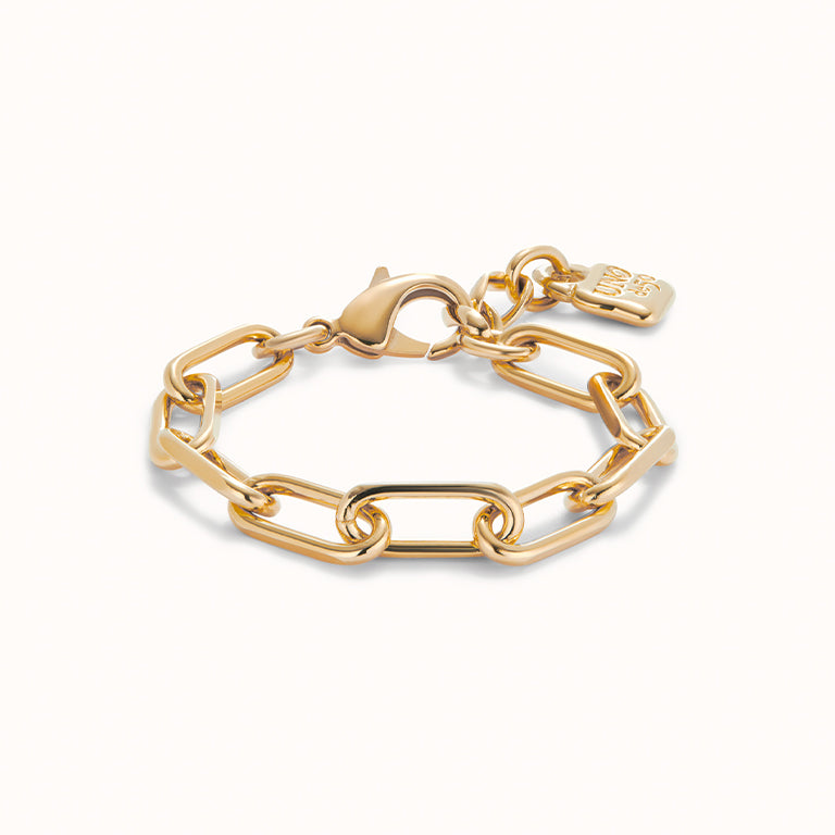 UNOde50 Paperclip Chain Bracelet with Large Links
