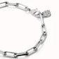 UNOde50 Paperclip Chain Bracelet with Mid Size Links