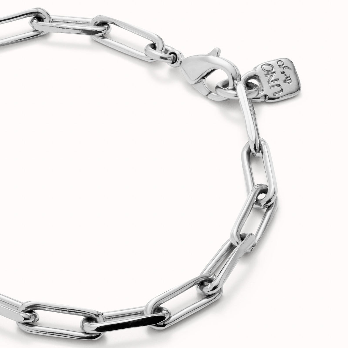 UNOde50 Paperclip Chain Bracelet with Mid Size Links