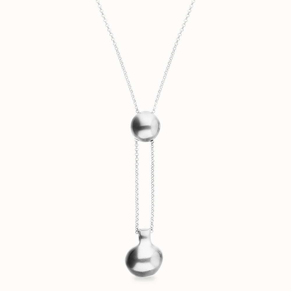 UNOde50 Long Drop Adjustable Gravedad Necklace