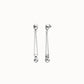 UNOde50 Long Drop Gravedad Earrings