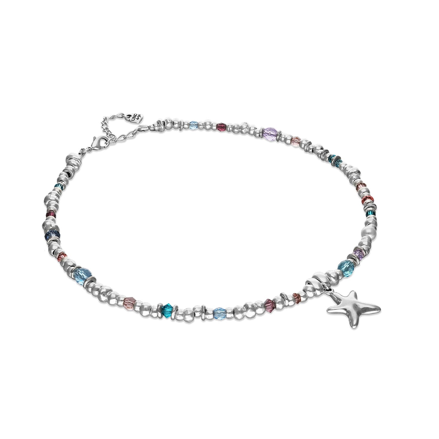 starfish charm beaded necklace