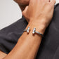 UNOde50 Rigid Bracelet with Double Tubes