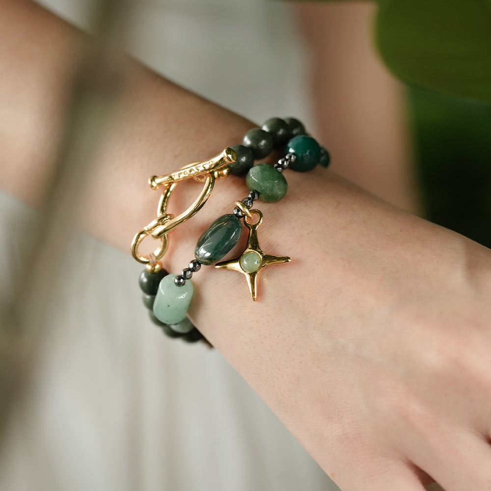 Velatti Celeste Star Gemstone Bracelet