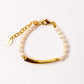 Velatti Gemstone & Bar Bracelet