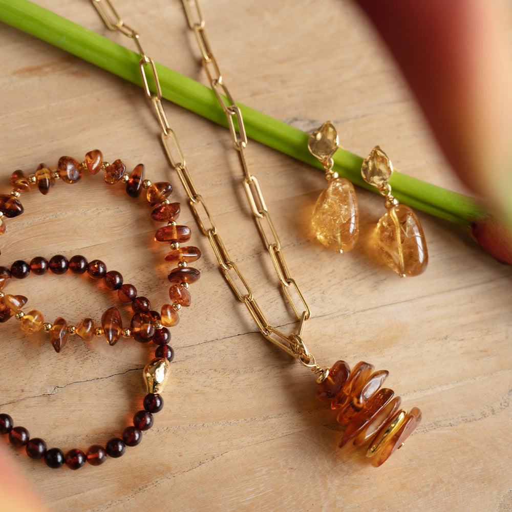 Velatti Molten Amber Bracelet