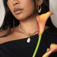 Velatti Baroque Pearl Hand Braided Necklace