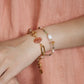 Velatti Link Bracelet with Sunstone